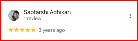 Real Google review of Digital Dental Zone — 7